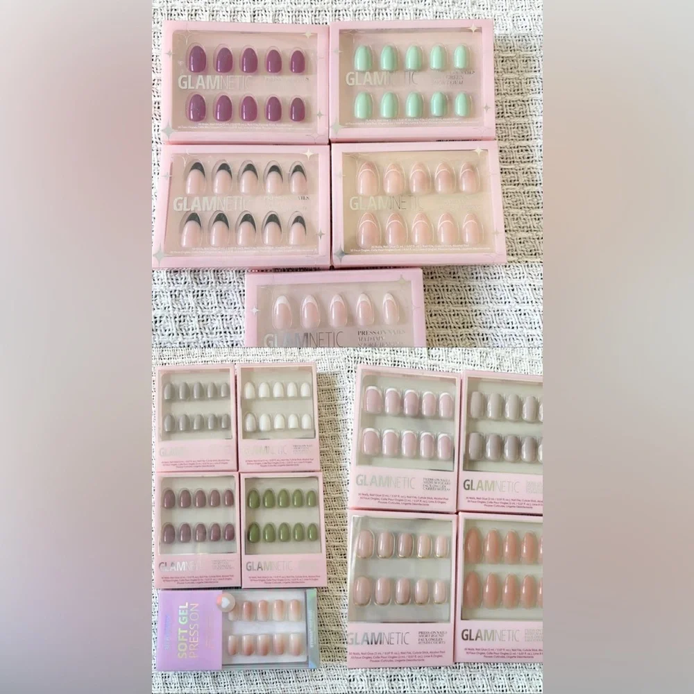 4 New Nail Reformation / Glamnetic nails price each or bundle MSG COLORS TO BUY - Picture 12 of 16